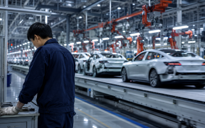 The Workers Behind China's Auto Boom Are Paying for the Race