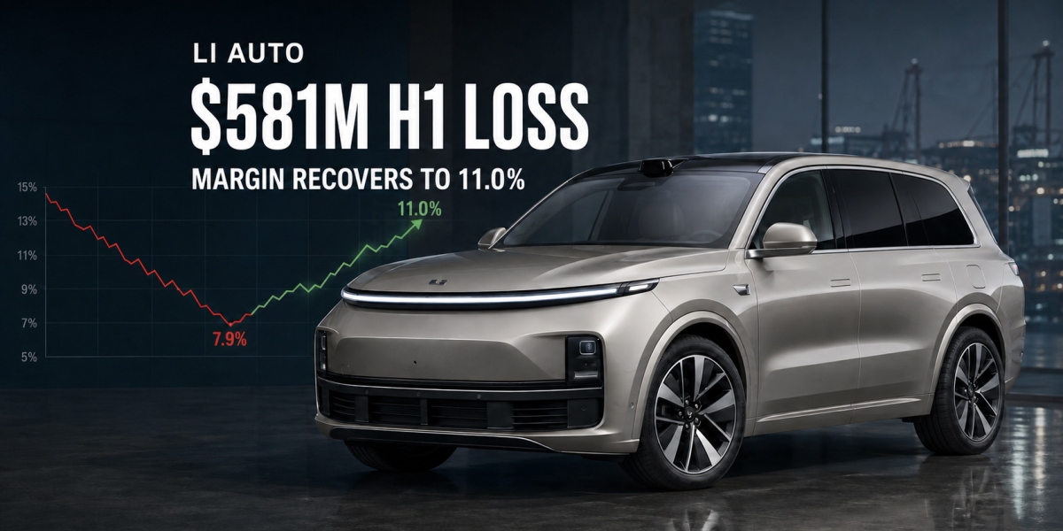 Li Auto’s Margin Is Recovering. A $581 Million First-Half Loss Shows the Cost of Its Reset